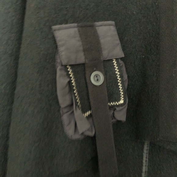 Black wool jacket by Jacques Ruc - Picture 3 of 4